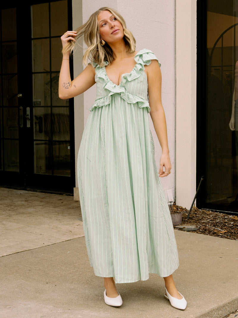 Meet Me in Santorini Mint Melody Dress