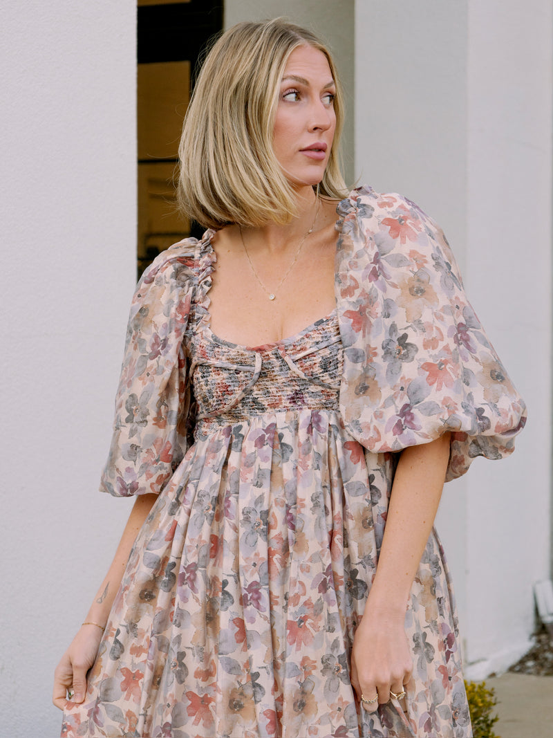 Floral Dreams Midi Dress