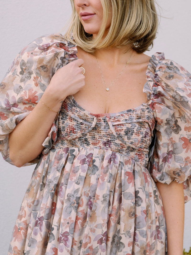 Floral Dreams Midi Dress