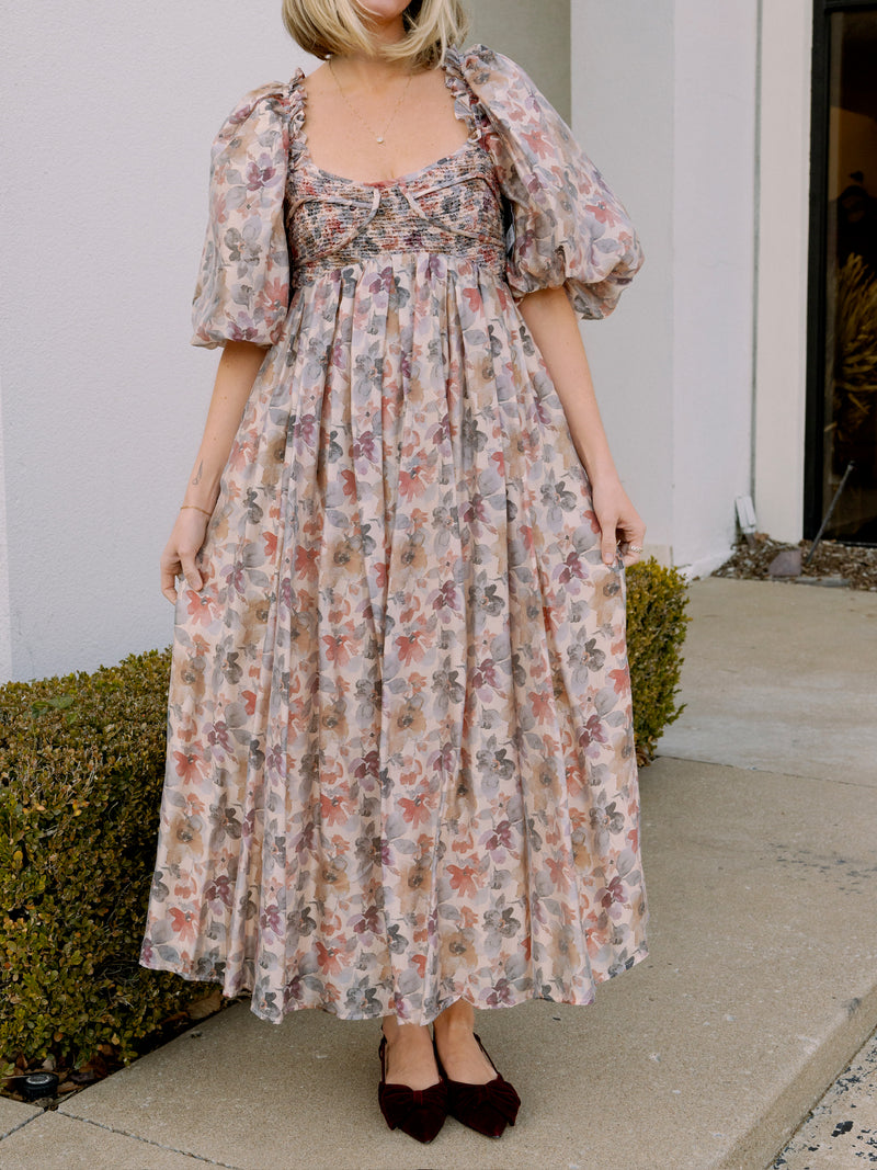 Floral Dreams Midi Dress