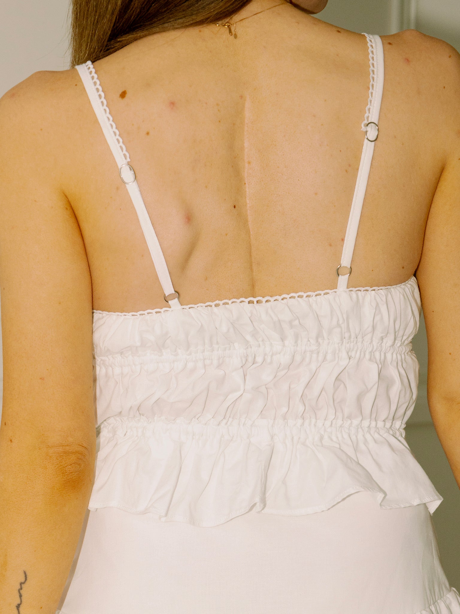 Peixoto Amelia Top - White