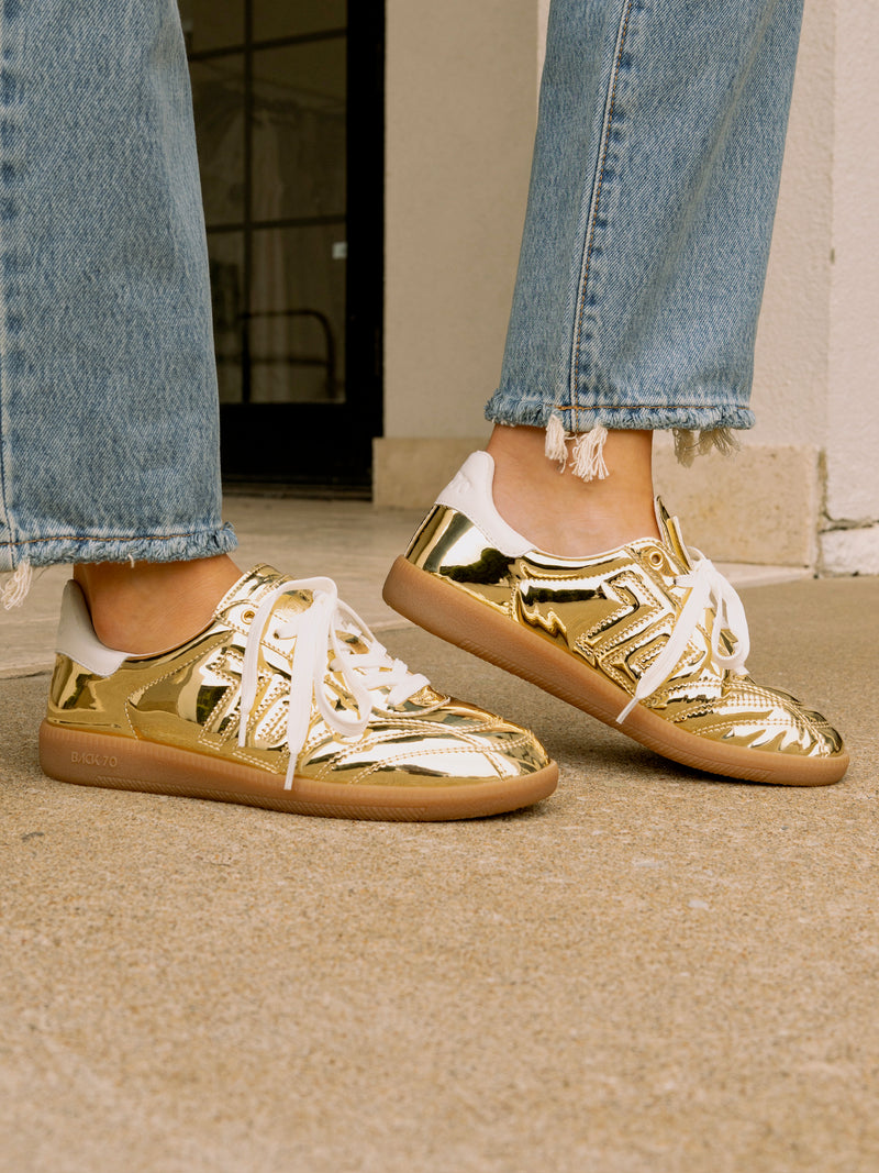 Back 70 Gold Sneaker