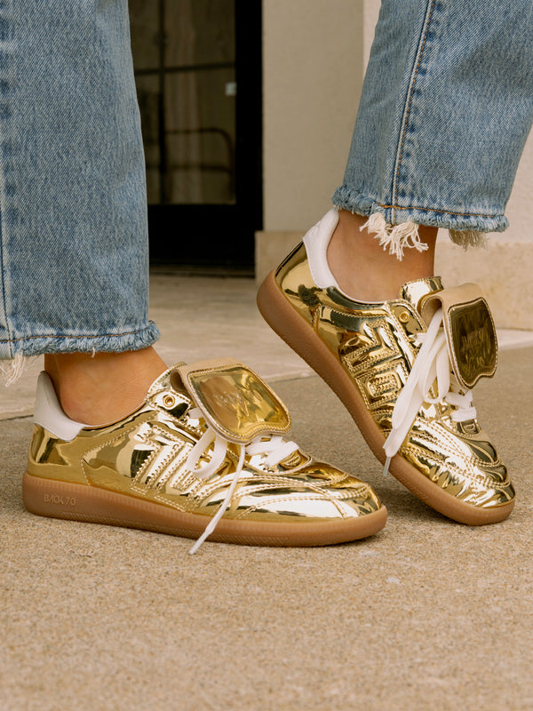 Back 70 Gold Sneaker