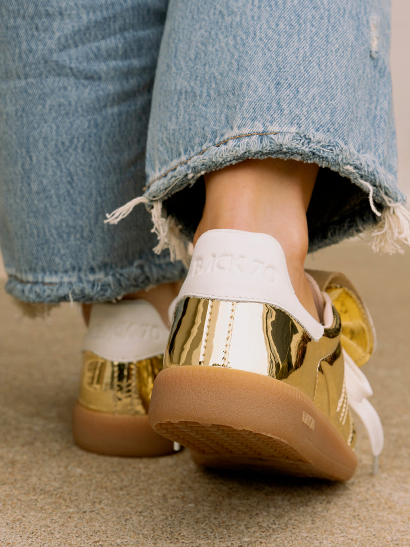 Back 70 Gold Sneaker