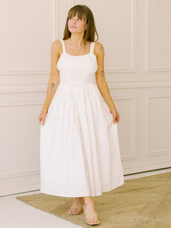 dRA Stella Dress in White