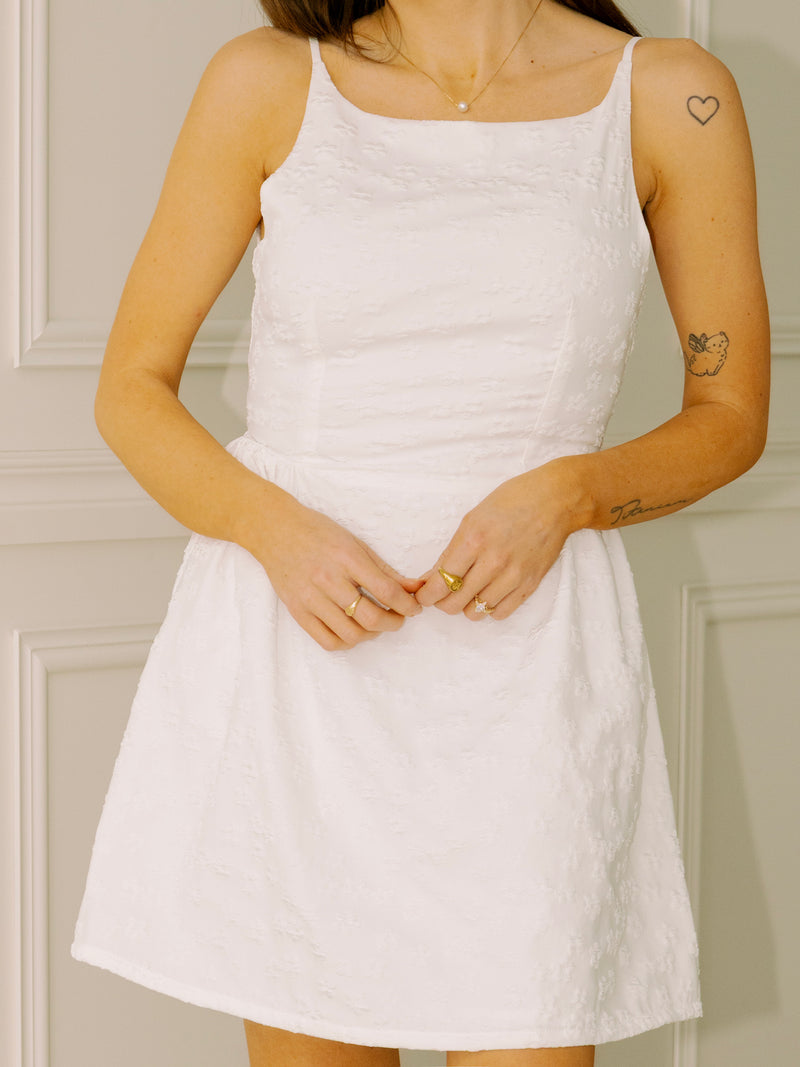 Corey Lynn Calter Arden White Dress