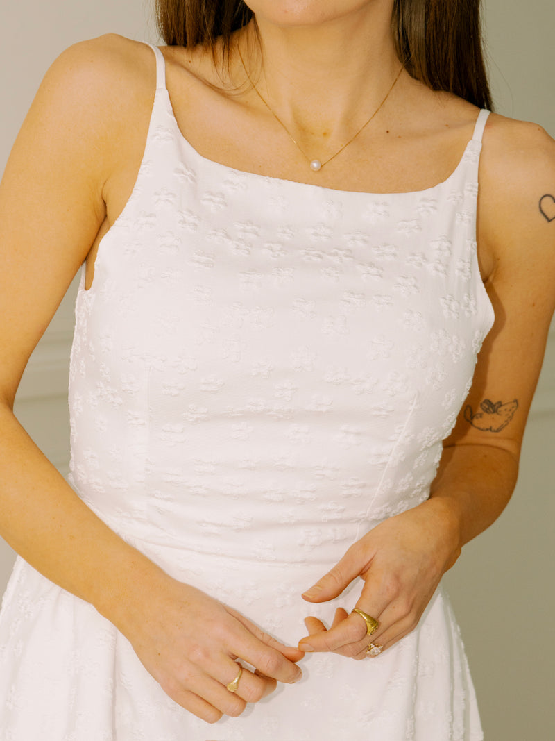 Corey Lynn Calter Arden White Dress