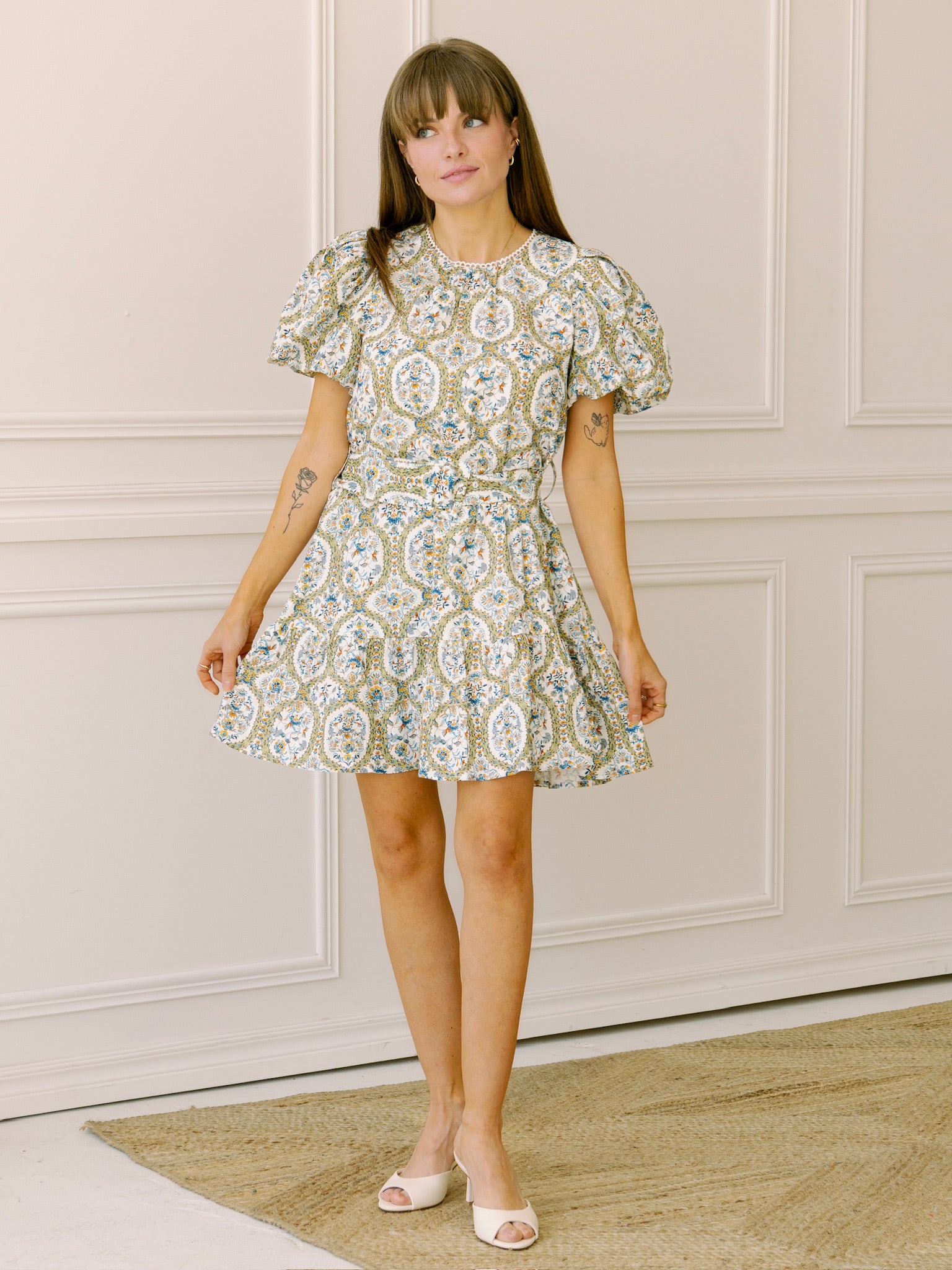 dRA Thea Dress in Santorini Mosaic