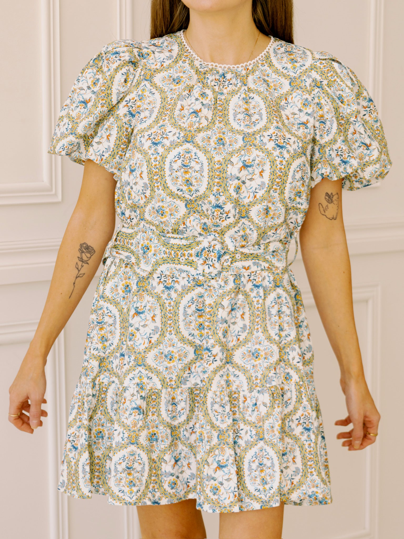 dRA Thea Dress in Santorini Mosaic