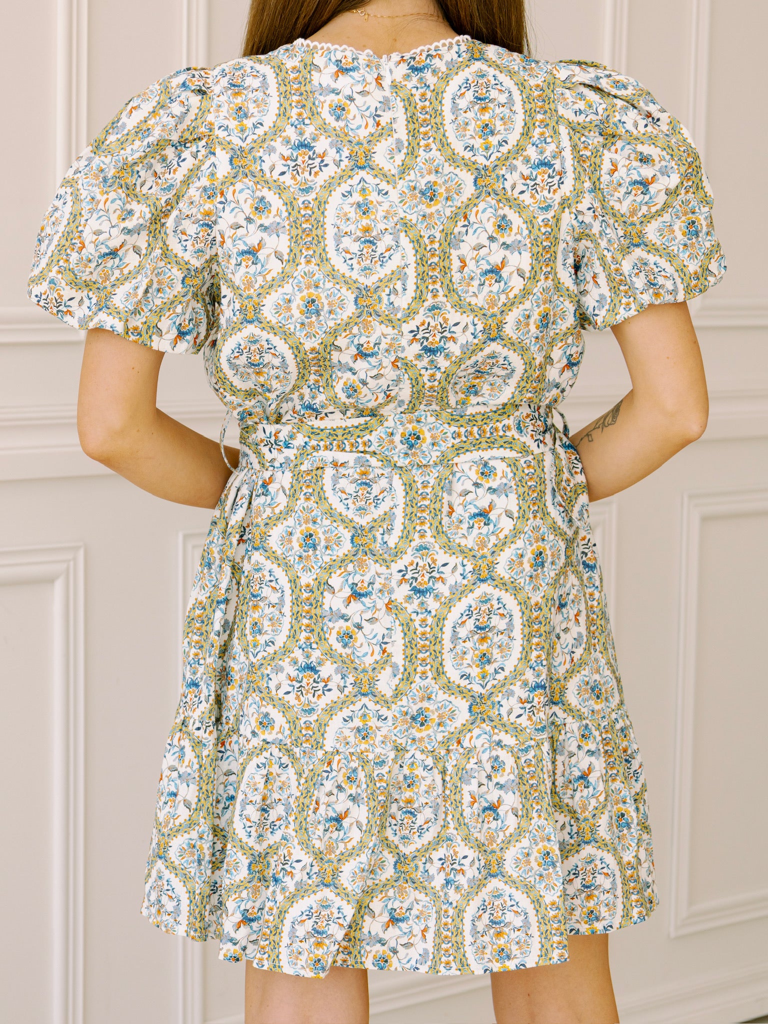 dRA Thea Dress in Santorini Mosaic