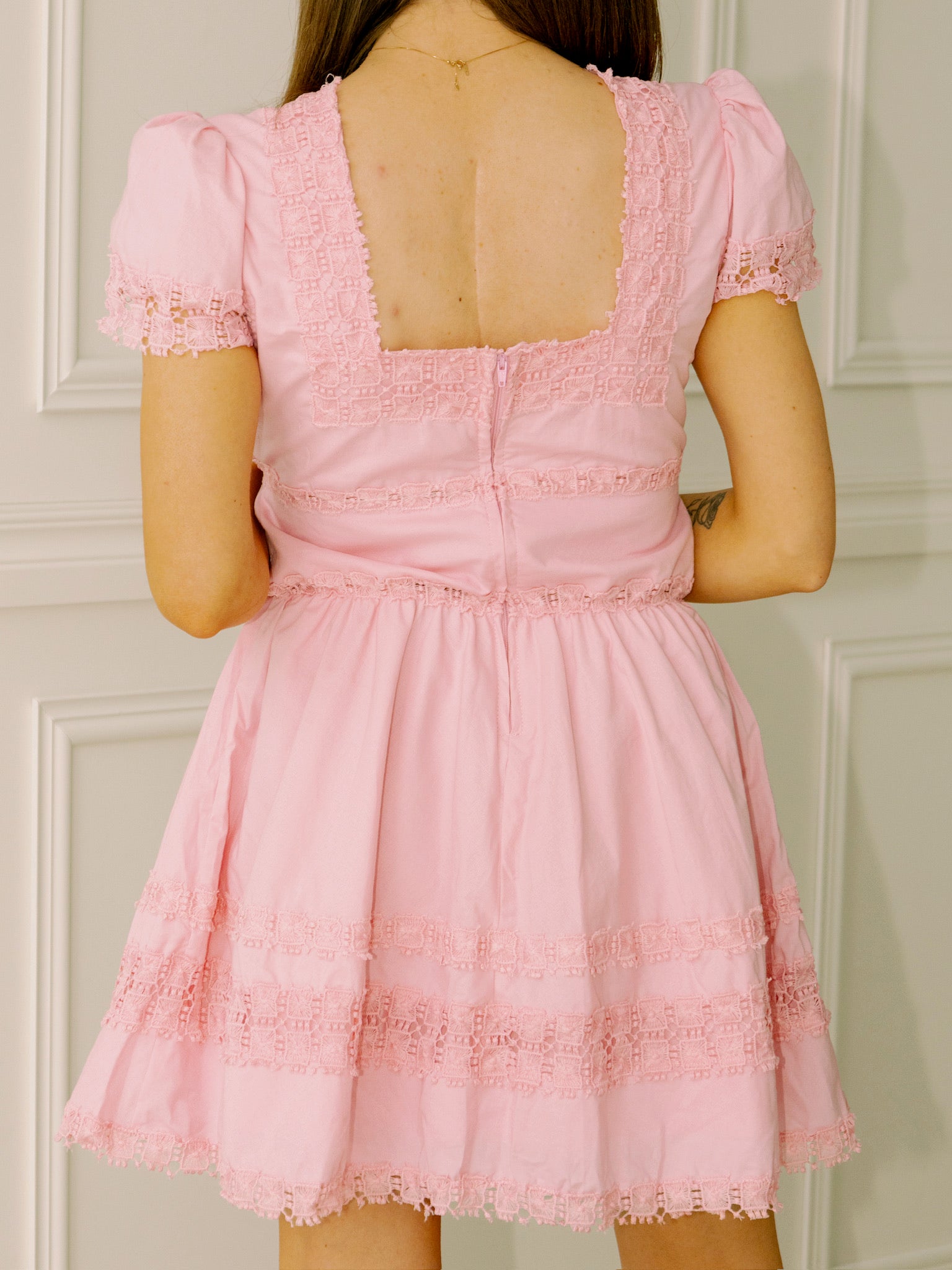Peixoto Piper Pink Mini Dress
