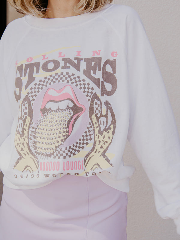 Recycled Karma Rolling Stones Voodoo Sweatshirt