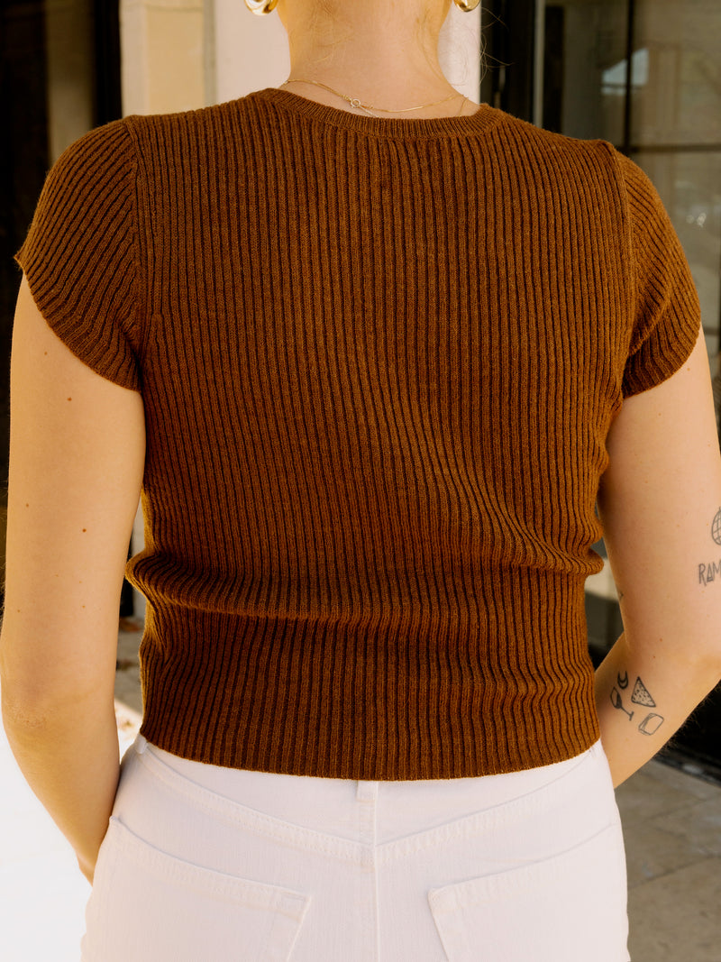 Better Basic Knit - Brown