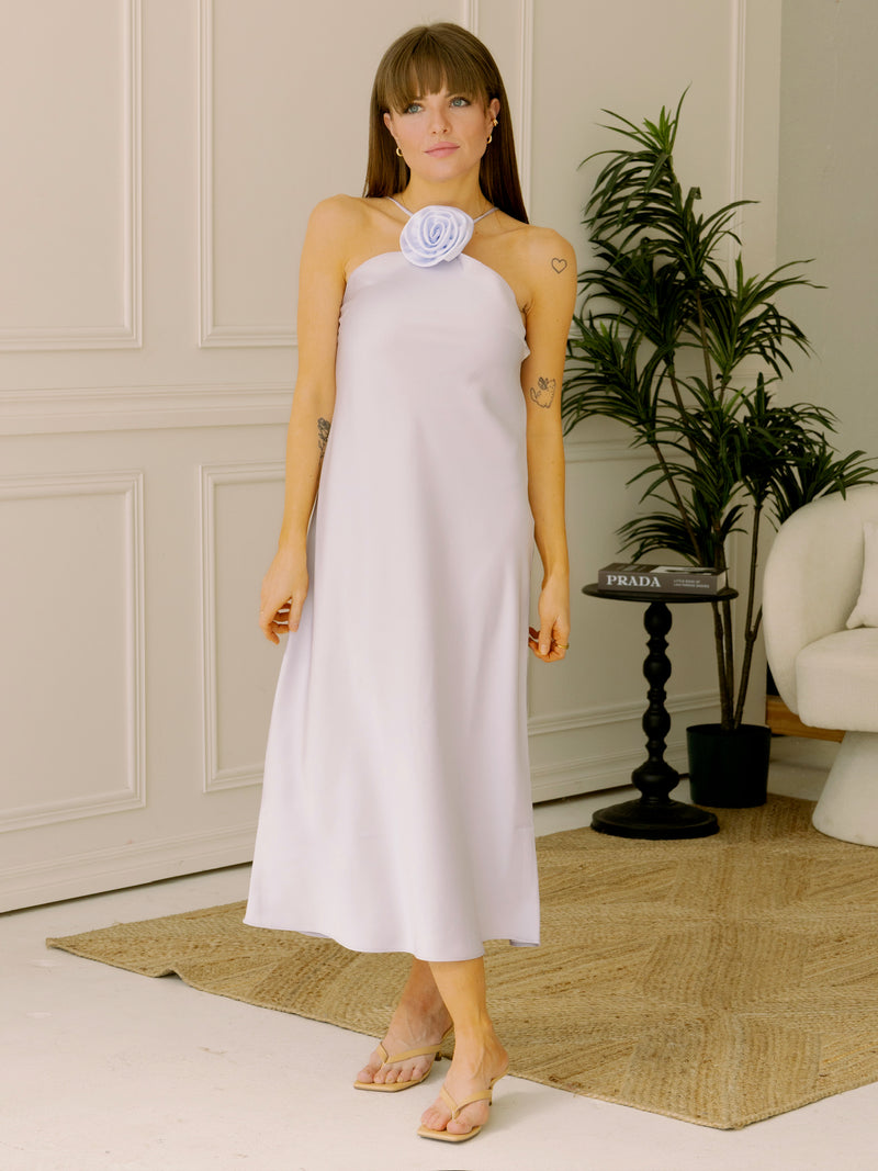 Lucy Paris Jonah Lavender Halter Dress