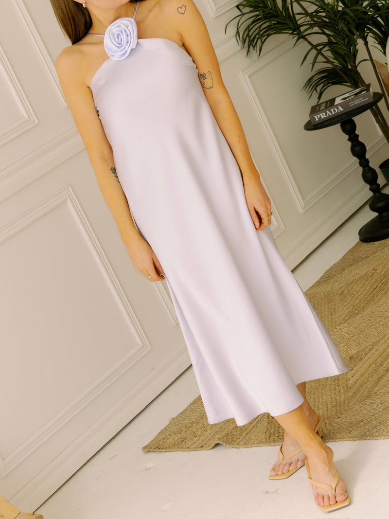 Lucy Paris Jonah Lavender Halter Dress