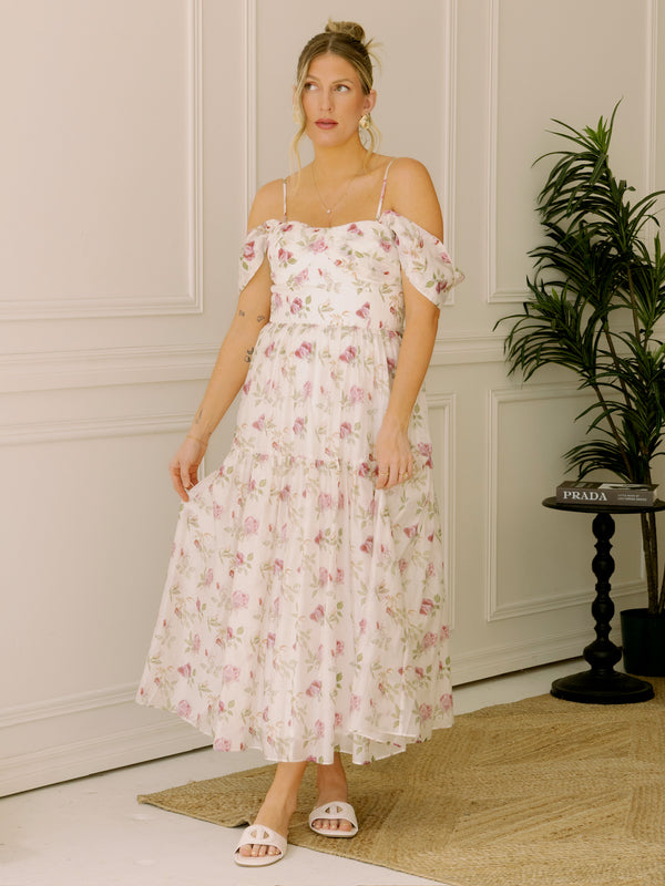 Lucy Paris Catarina Off the Shoulder Dress