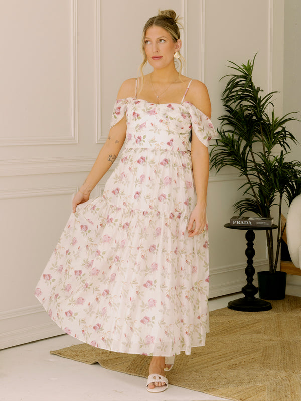 Lucy Paris Catarina Off the Shoulder Dress