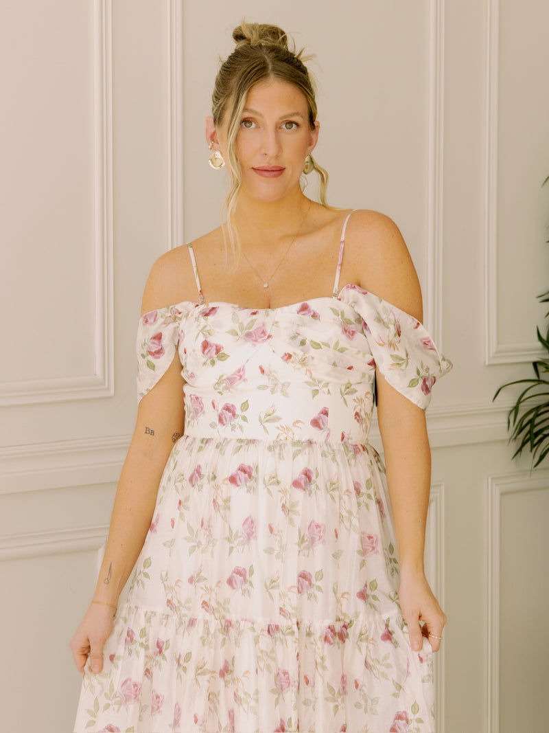 Lucy Paris Catarina Off the Shoulder Dress