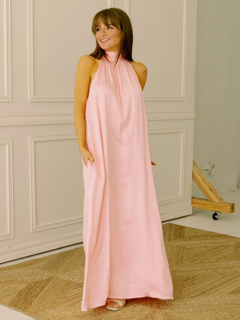 Frnch Auberya Dress in Rose