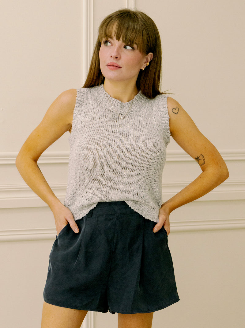 Heritage Front Pleat Short