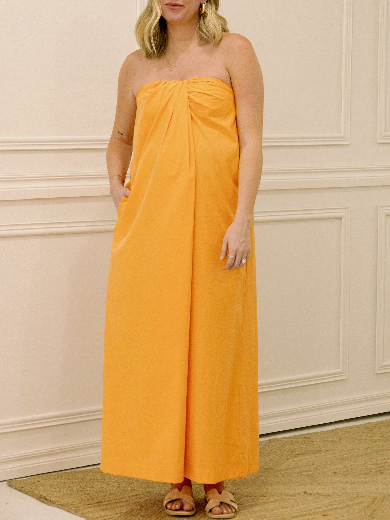 dRA Rosalyn Nectarine Dress