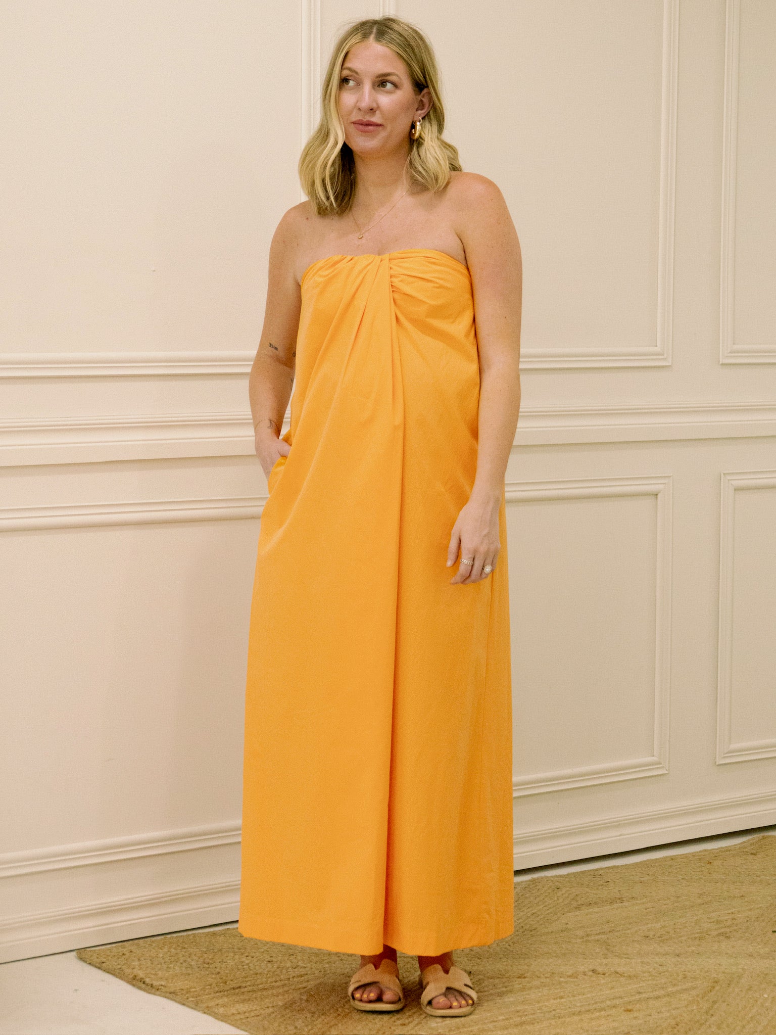 dRA Rosalyn Nectarine Dress