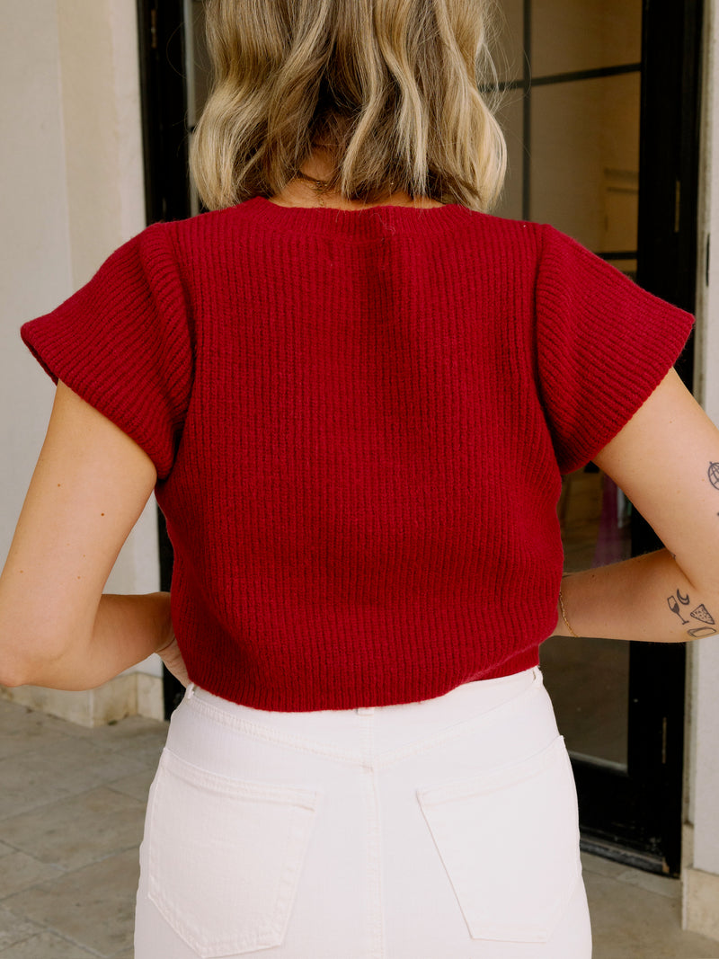 Emma Crop Sweater