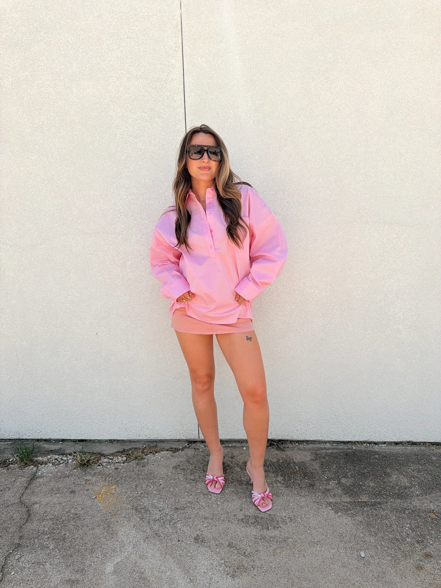 Jiji Lenny Shirt in Rose