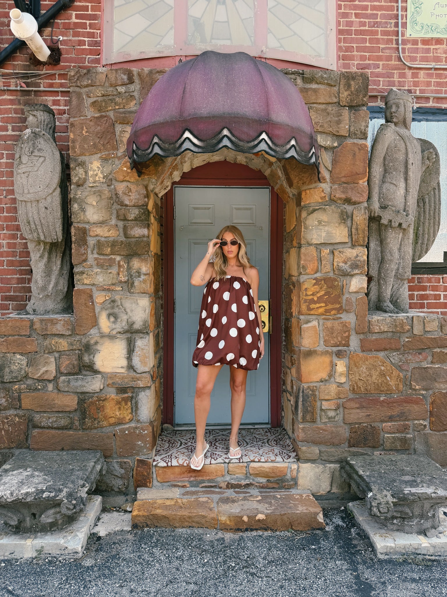 Polka Dot Bubble Dress