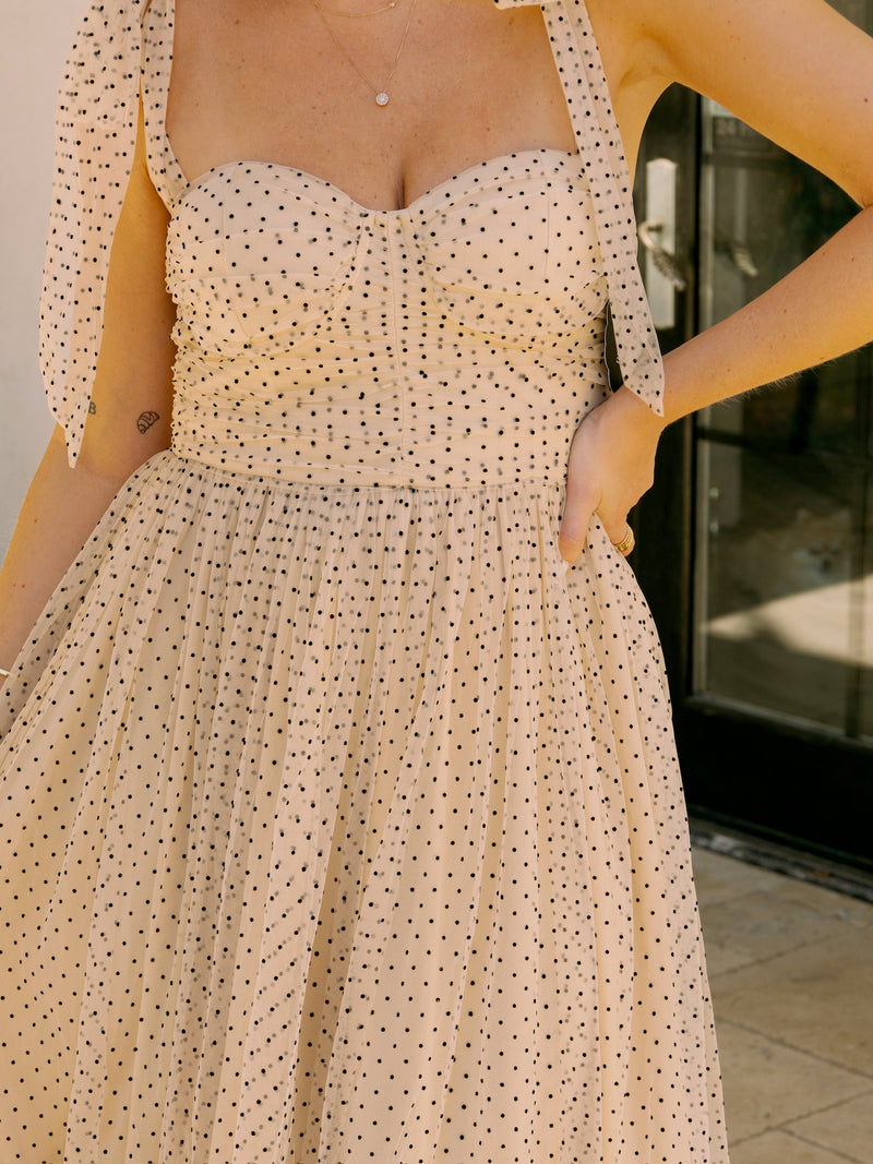 Jane Polka Dot Midi