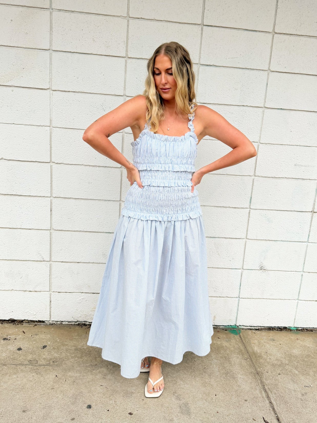 Coastal State of Mind Midi Dress