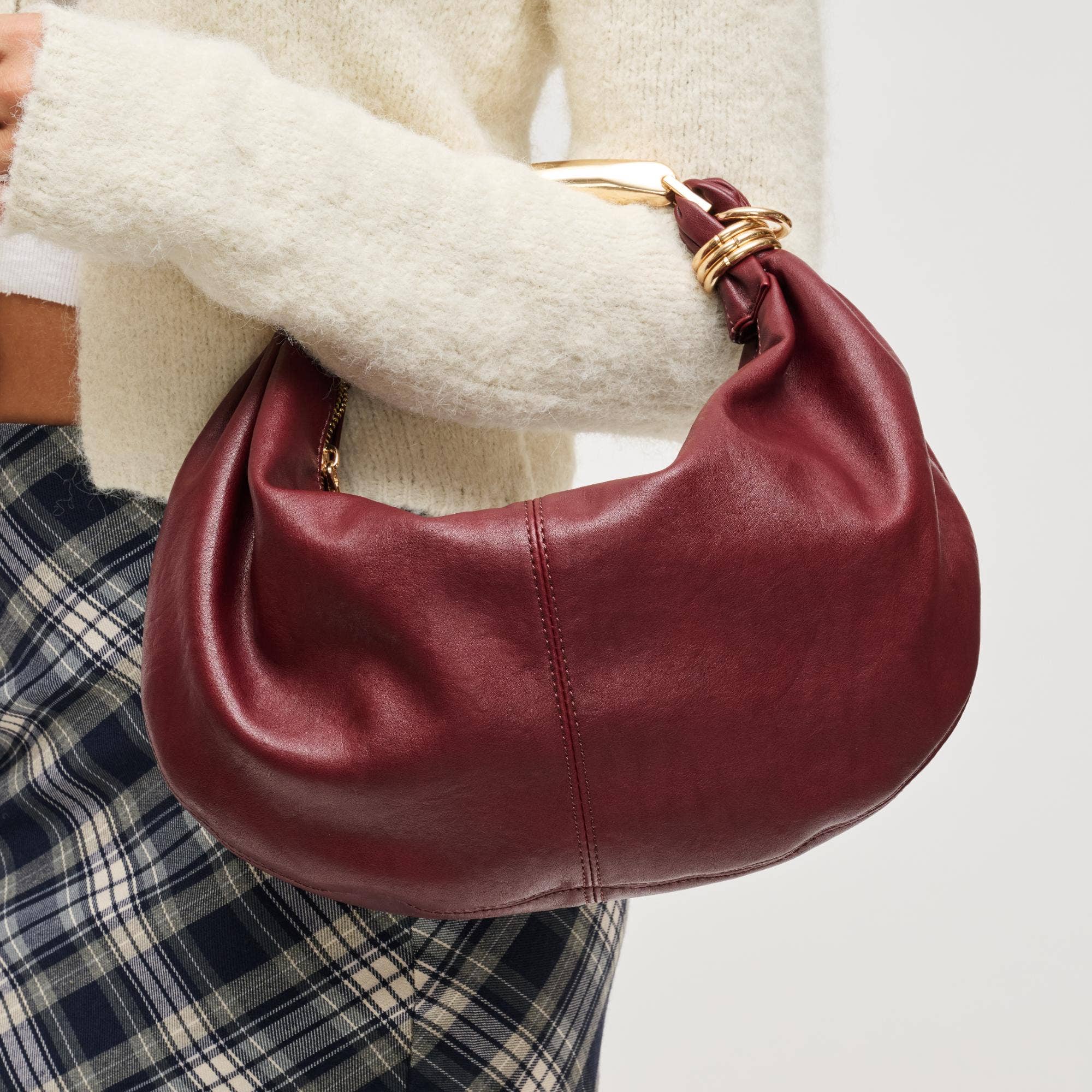 Carrie Crossbody: Wine