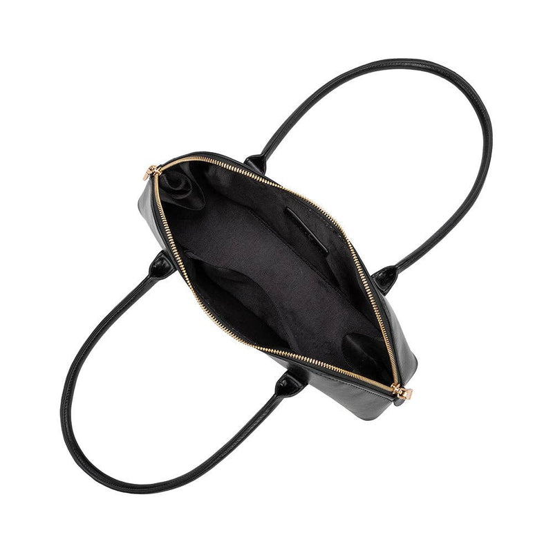 Dakota Black Recycled Vegan Shoulder Bag