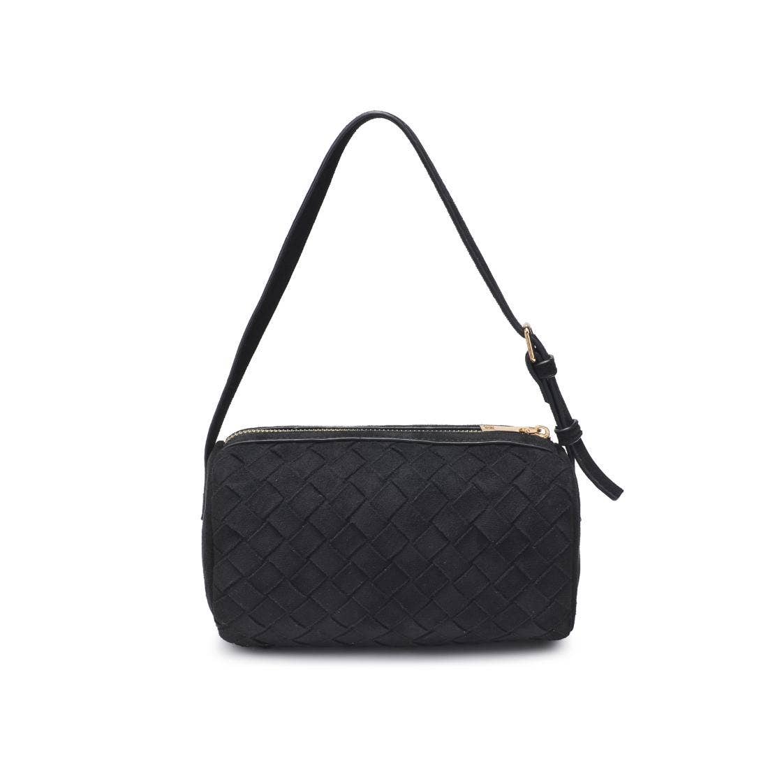 Rose Shoulder Bag: Black
