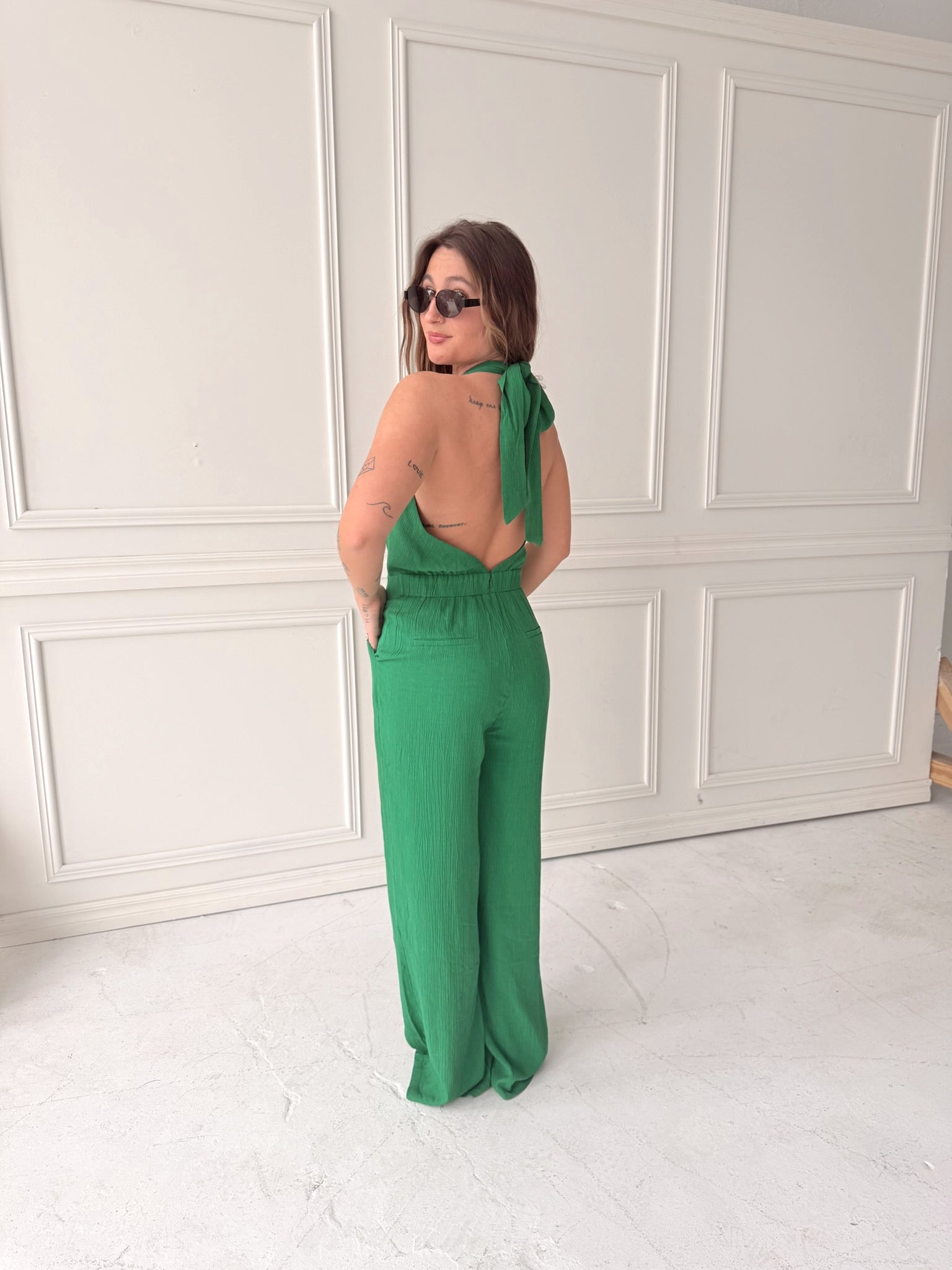 Frnch Milagres Jumpsuit in Vert