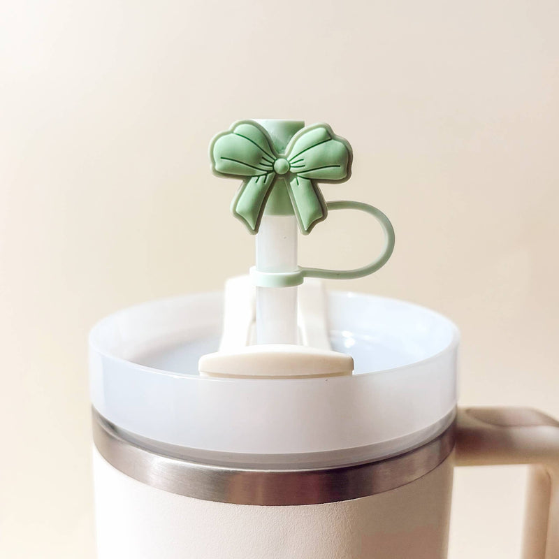 Straw Topper Set - Cool Mint