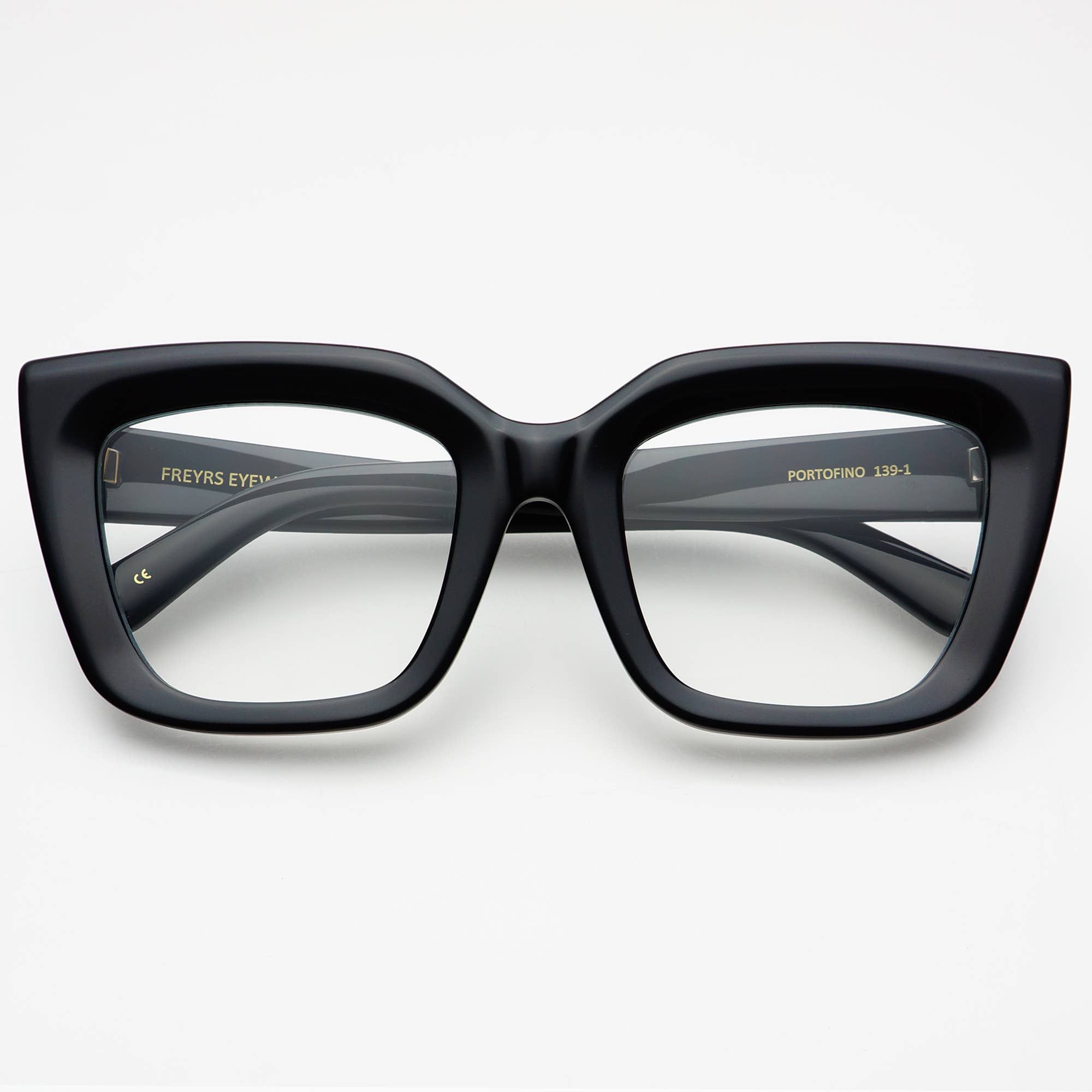 Freyrs Eyewear Portofino Blue Light Readers - Black