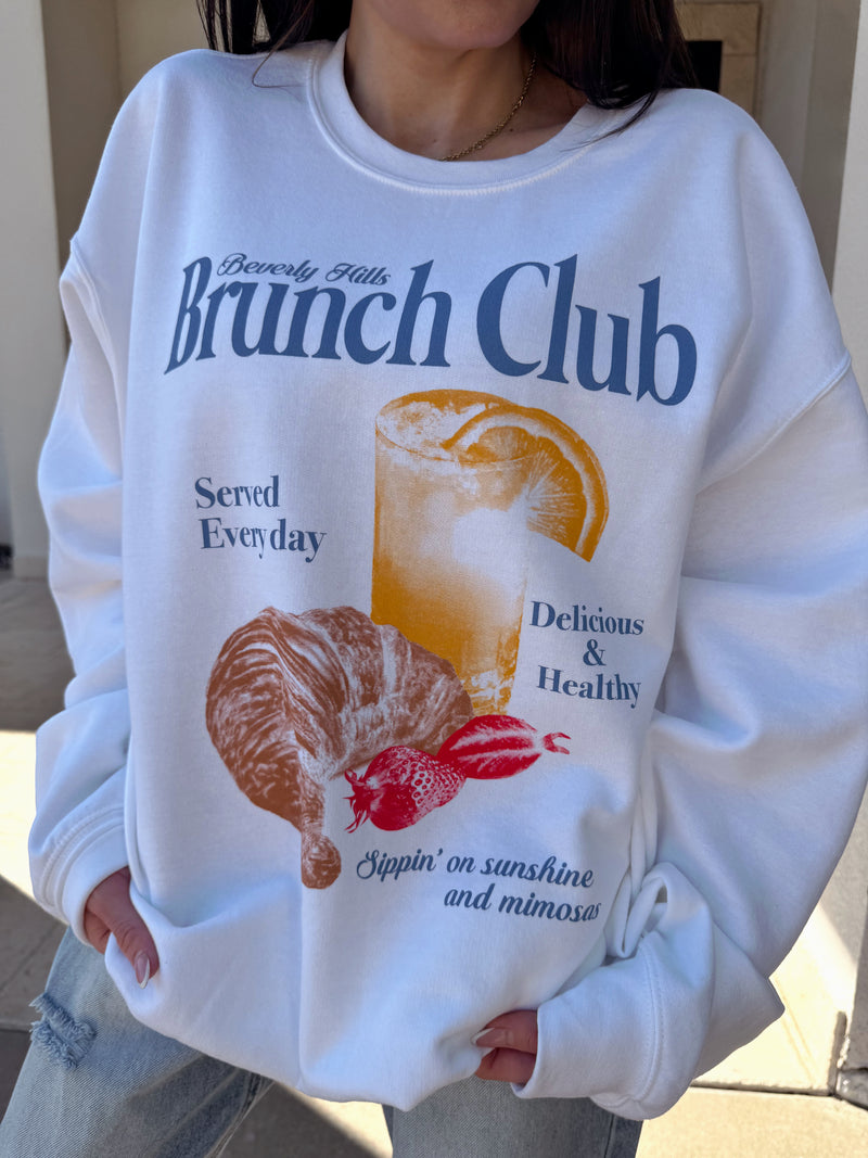 Brunch Club Pullover