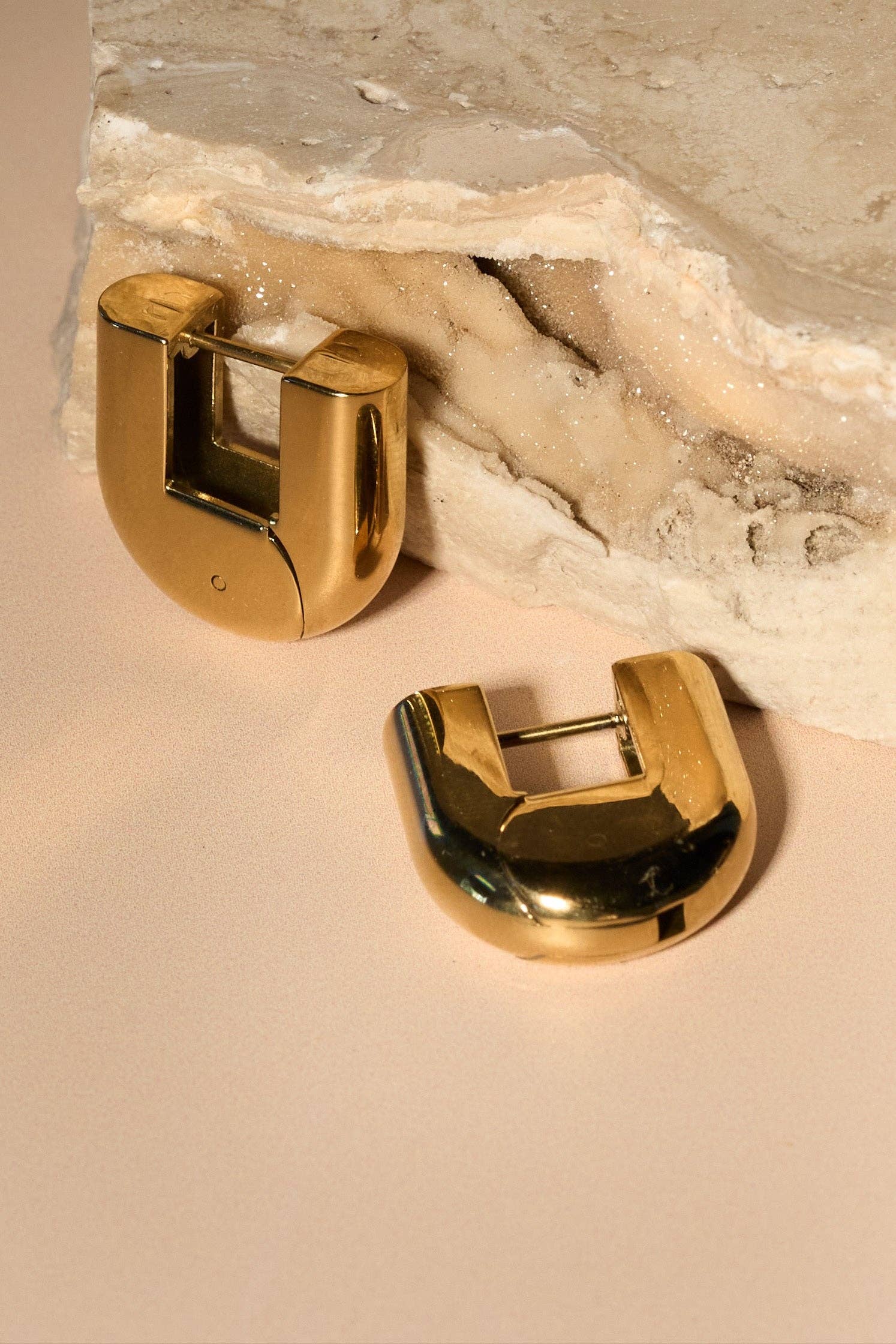 Peter + June Utopia Hoops - 18K Gold Plated