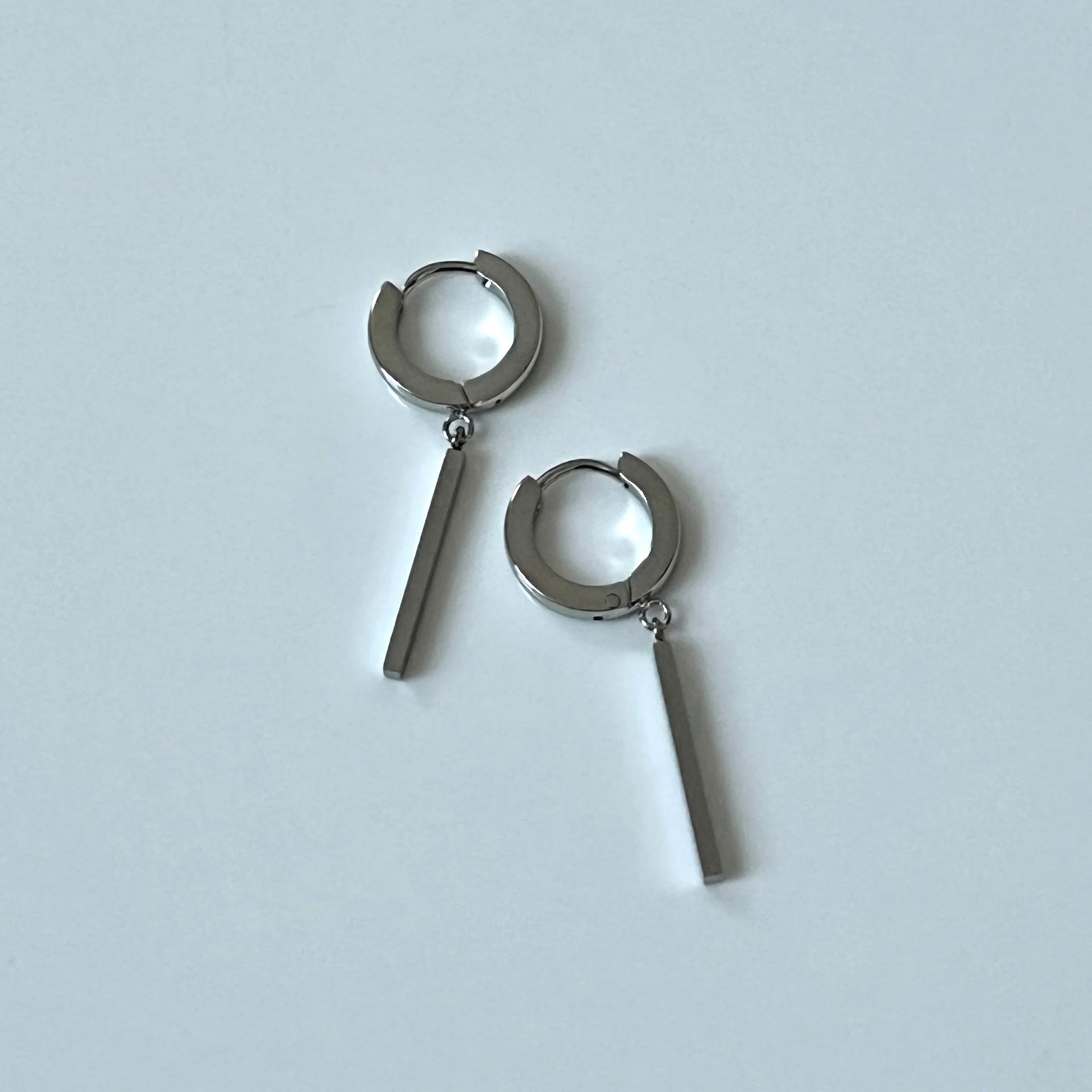 Filosophy Drop Bar Hoops