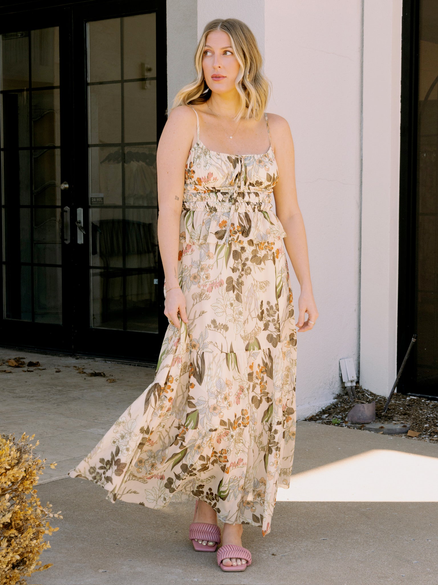 dRA Pavia Top in Mossy Floral