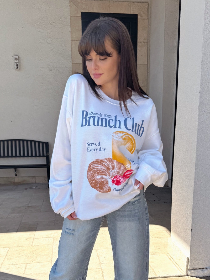 Brunch Club Pullover