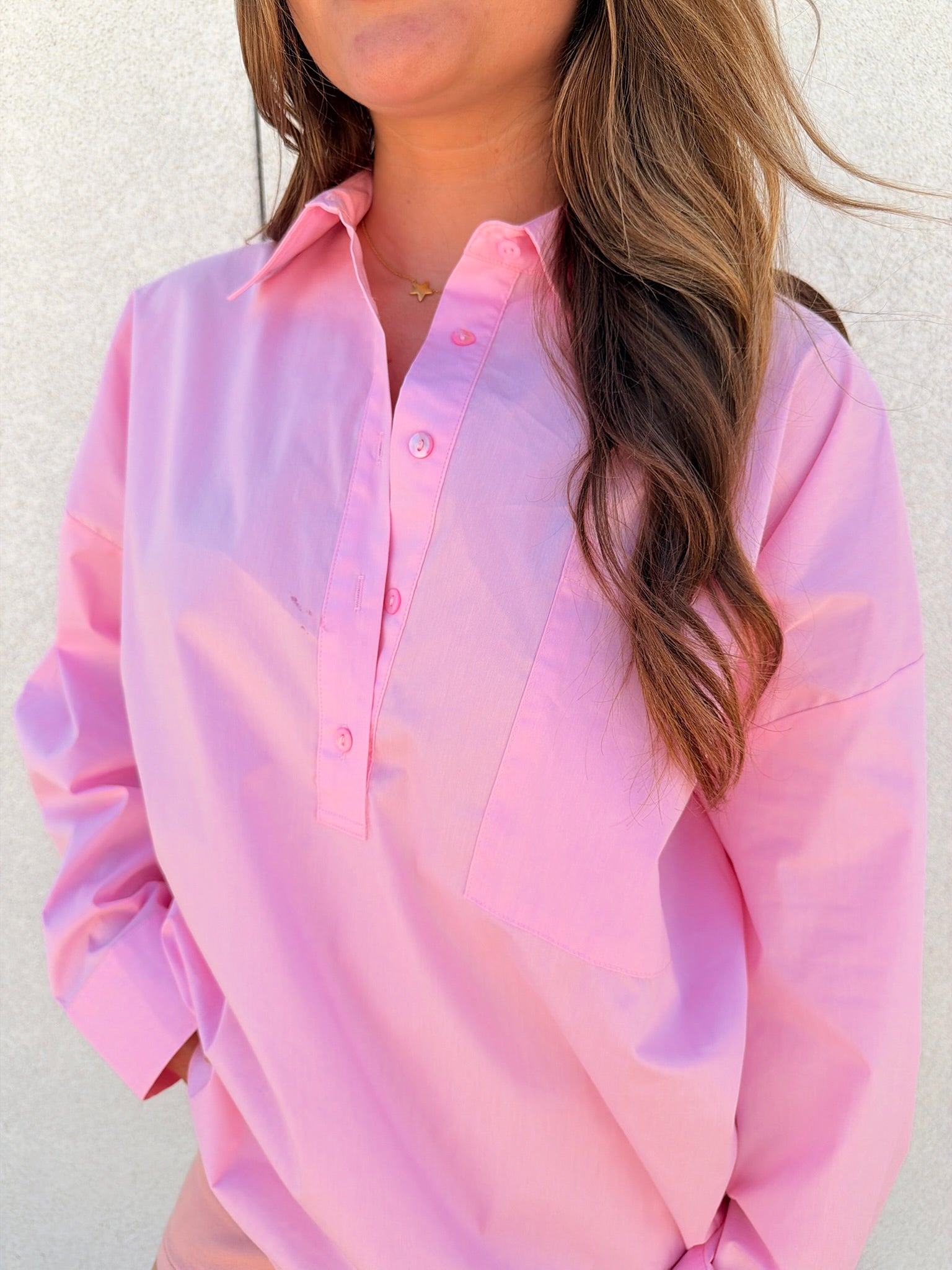 Jiji Lenny Shirt in Rose