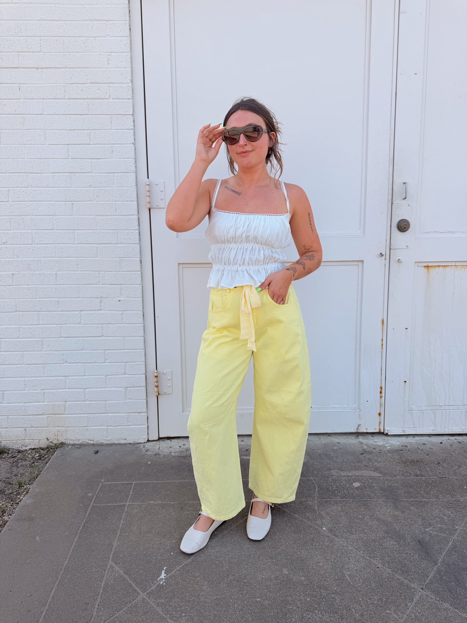 Butter Me Up Barrel Denim