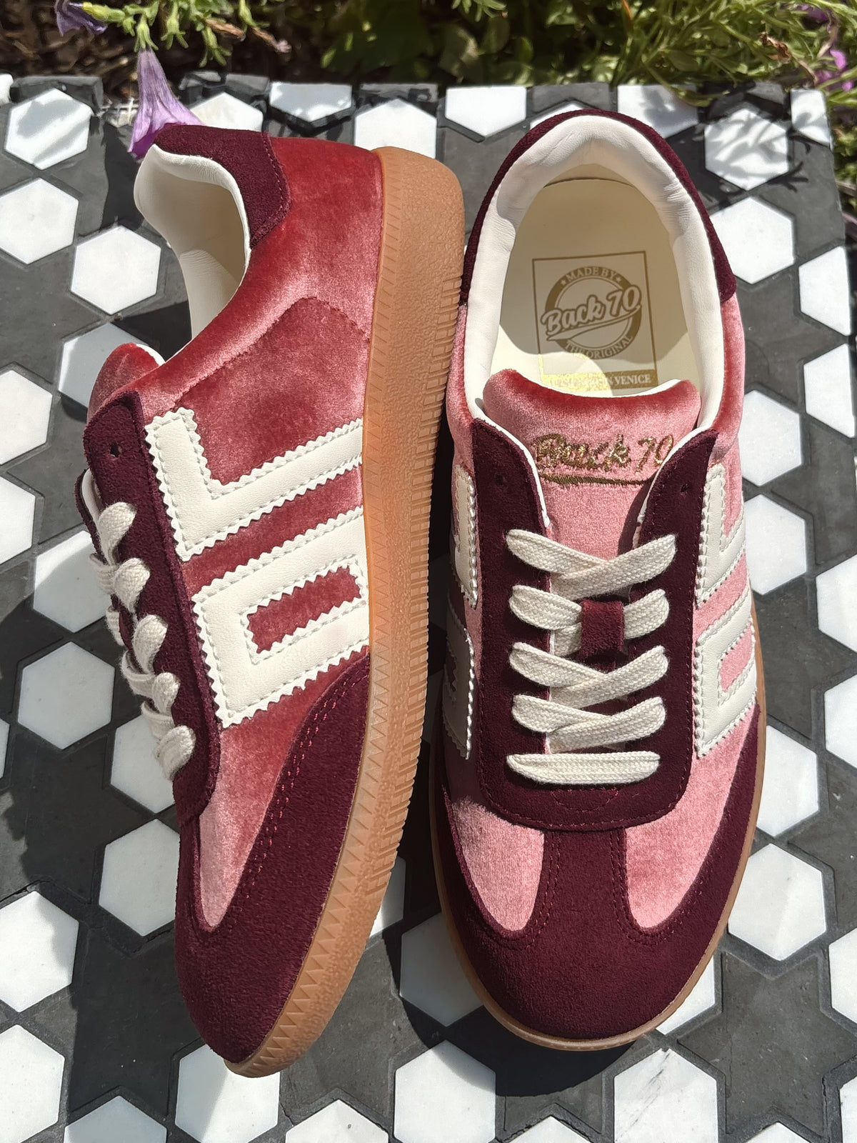 Back 70 Cloud Sneaker - Velvet Wine Butter