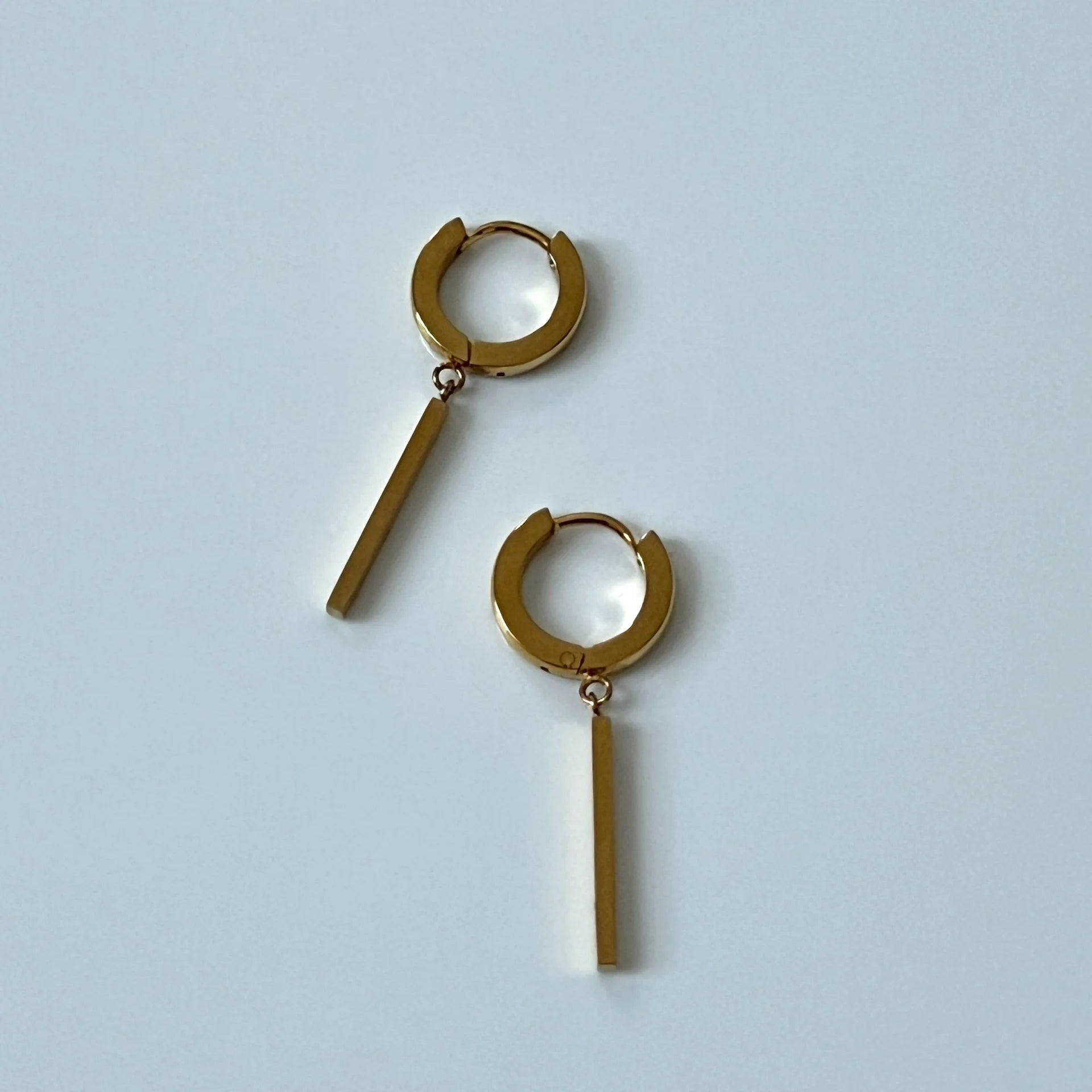 Filosophy Drop Bar Hoops