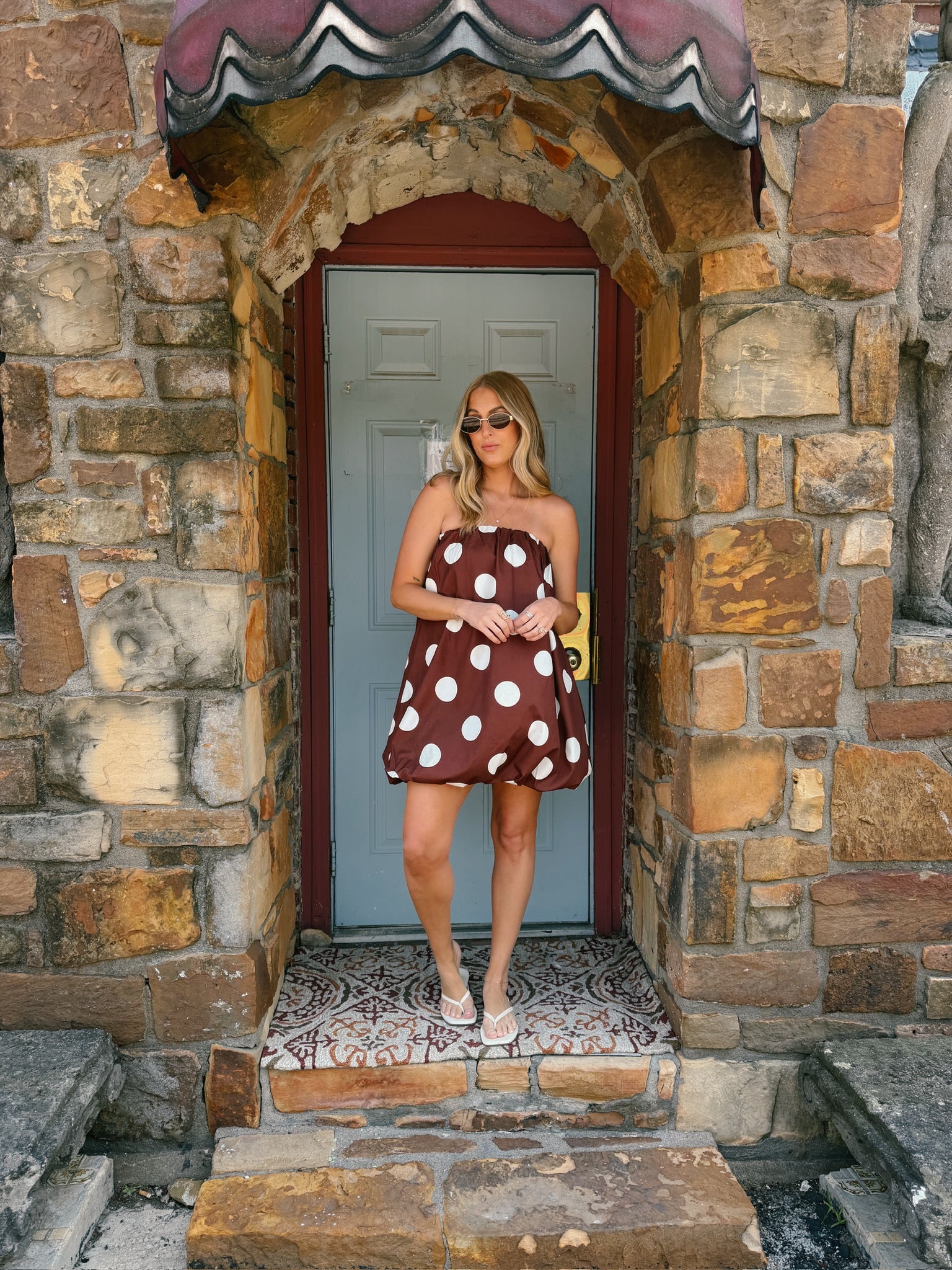 Polka Dot Bubble Dress