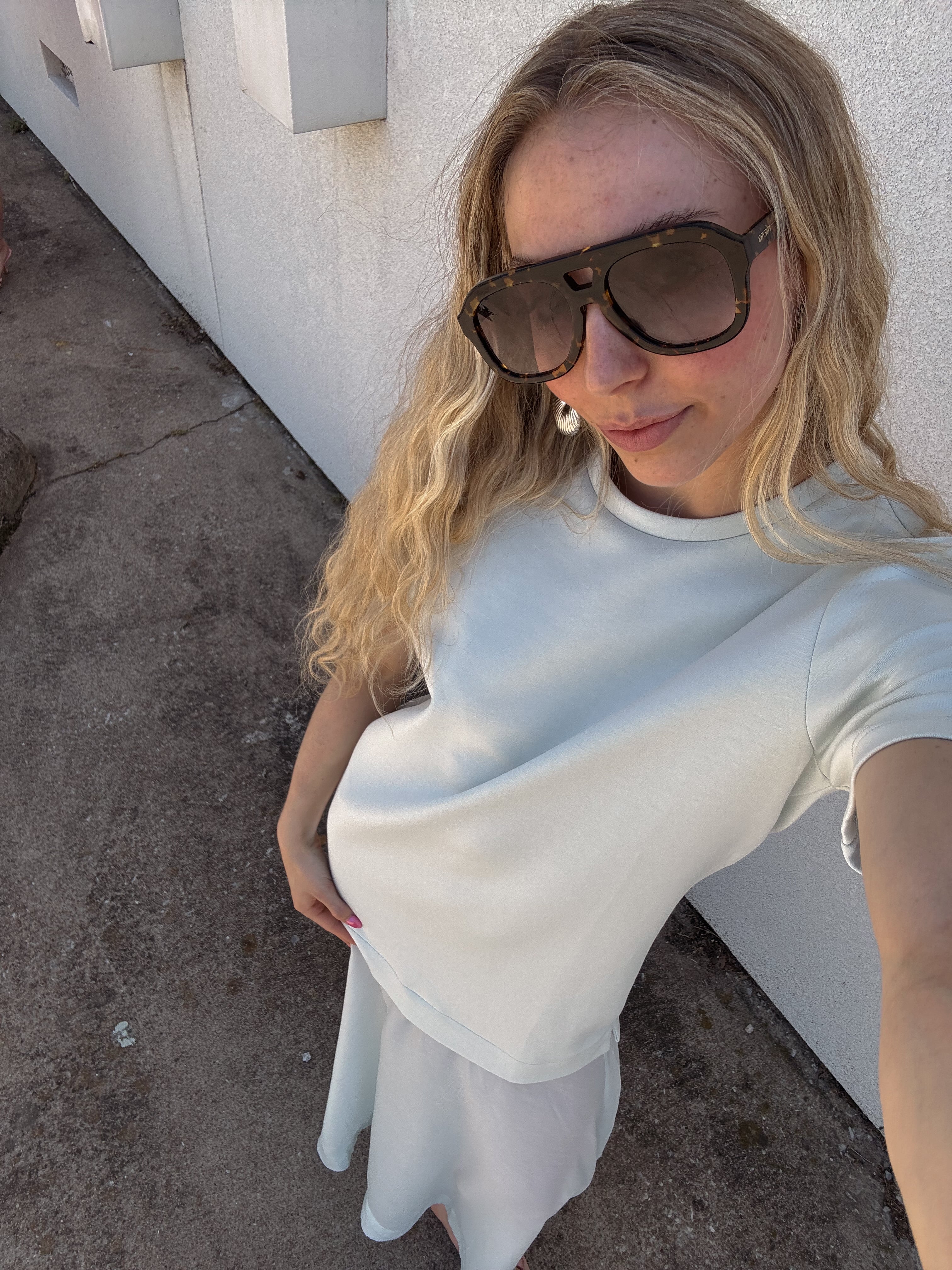 English Factory See Through Mixed Media Maxi Dress