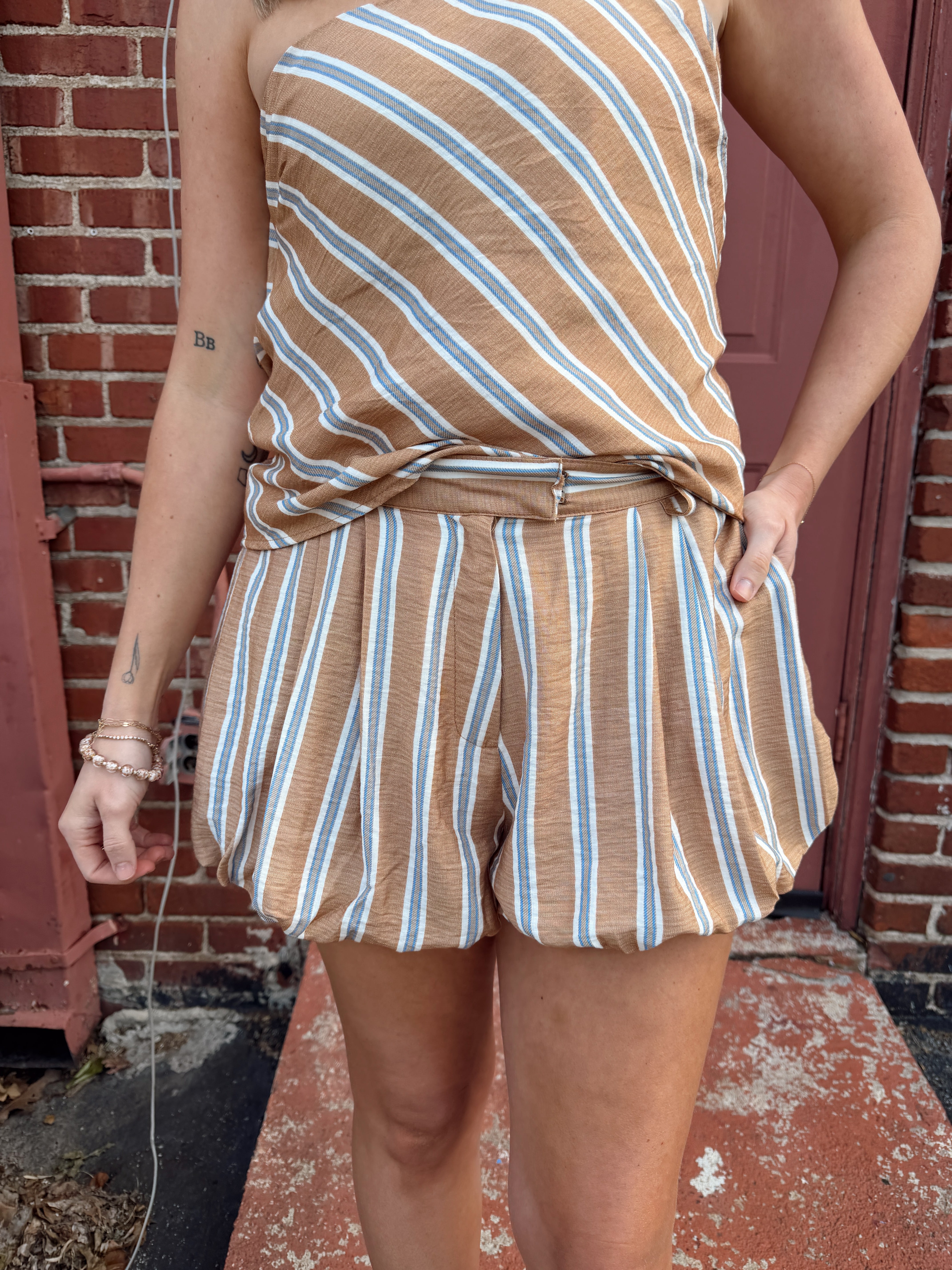 Lauren Stripe Shorts