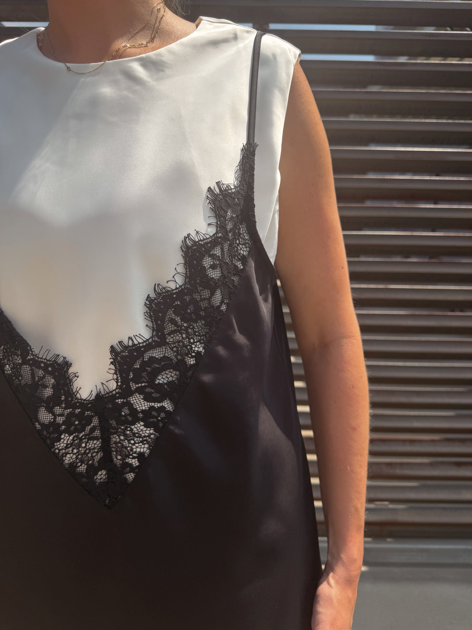 Brea Slip Overlay Dress